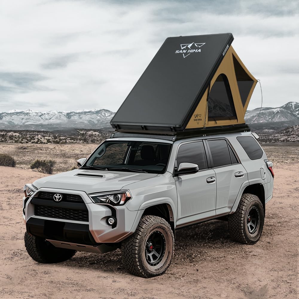 San Hima Hotham Lite Overland Rooftop Tent - Hard Shell San Hima Hotham Lite Overland Rooftop Tent - Hard Shell Pop Up Tent